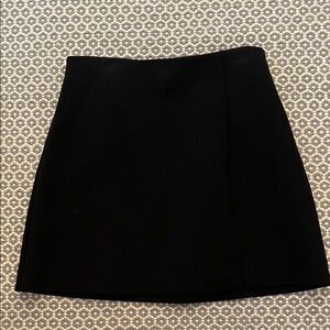 Maeve Classic Black Mini Skirt